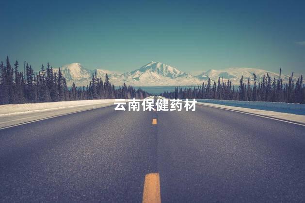 云南保健药材