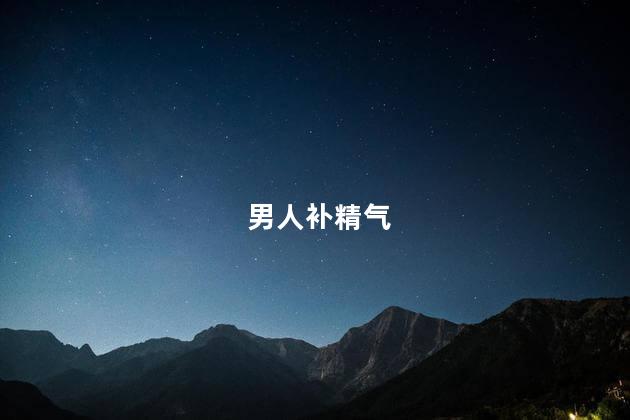 男人补精气