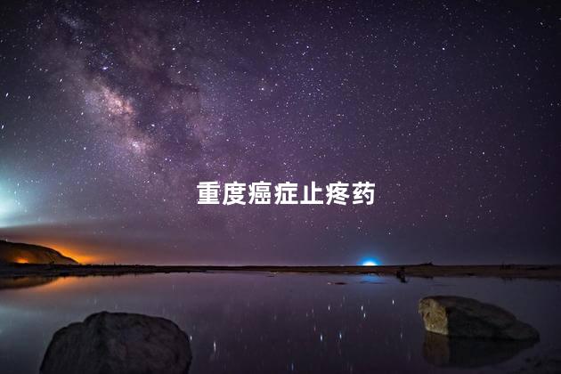 重度癌症止疼药
